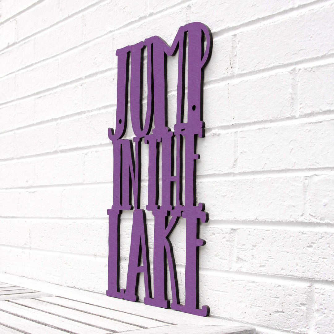Spunky Fluff Proudly handmade in South Dakota, USA Jump in the Lake