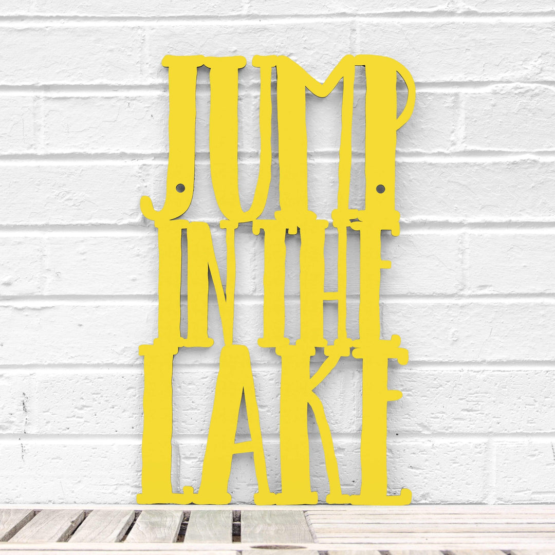 Spunky Fluff Proudly handmade in South Dakota, USA Jump in the Lake