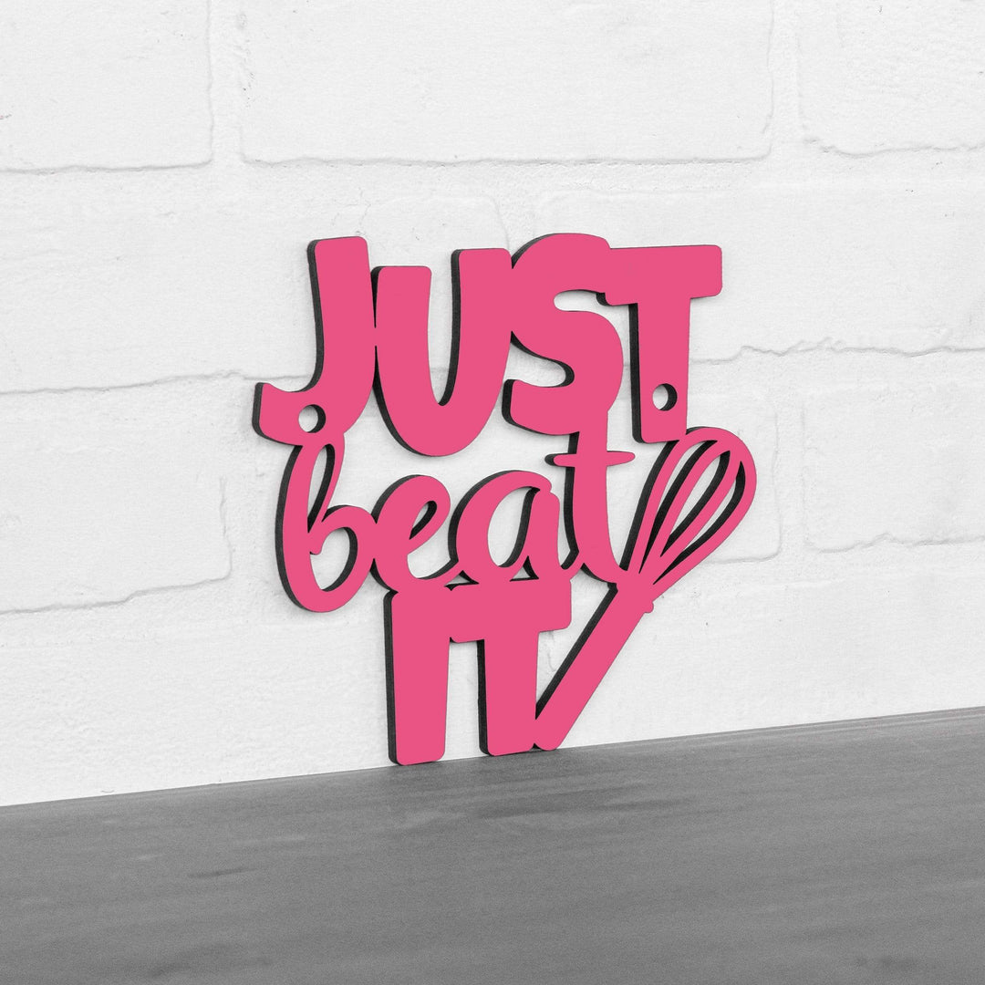 Spunky Fluff Proudly handmade in South Dakota, USA Small / Magenta Just Beat It