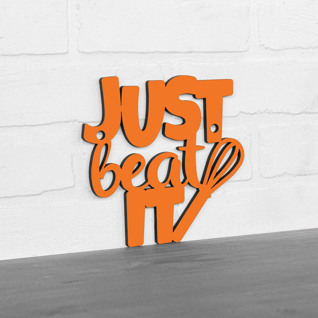 Spunky Fluff Proudly handmade in South Dakota, USA Small / Orange Just Beat It