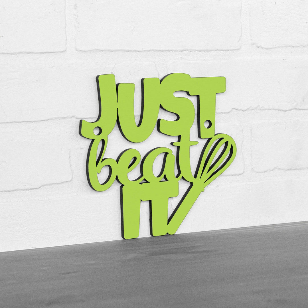 Spunky Fluff Proudly handmade in South Dakota, USA Small / Pear Green Just Beat It