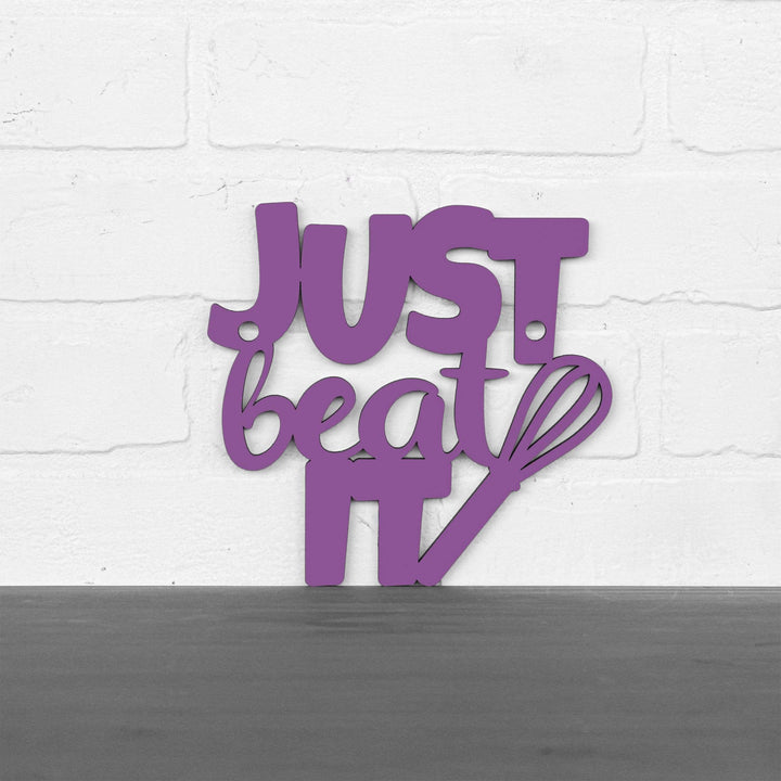 Spunky Fluff Proudly handmade in South Dakota, USA Small / Purple Just Beat It