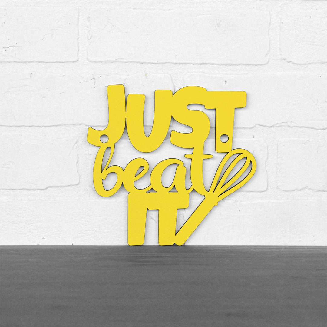 Spunky Fluff Proudly handmade in South Dakota, USA Small / Yellow Just Beat It