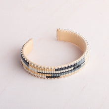 Load image into Gallery viewer, Etkie Jewelry Kalani Beaded Glass Cuff -Small
