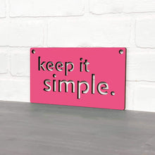 Load image into Gallery viewer, Spunky Fluff Proudly handmade in South Dakota, USA Small / Magenta Keep It Simple
