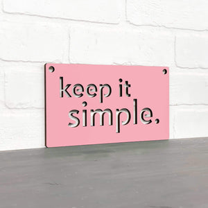 Spunky Fluff Proudly handmade in South Dakota, USA Small / Pink Keep It Simple