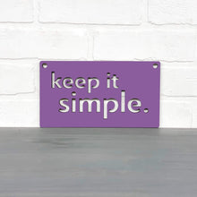 Load image into Gallery viewer, Spunky Fluff Proudly handmade in South Dakota, USA Small / Purple Keep It Simple
