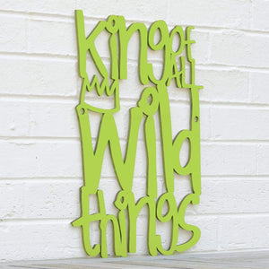 Spunky Fluff Proudly handmade in South Dakota, USA Medium / Pear Green King of all the Wild Things