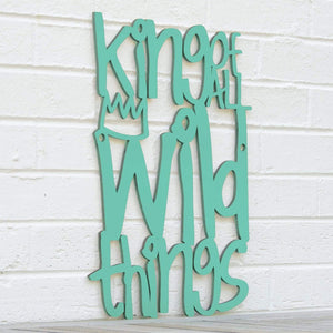 Spunky Fluff Proudly handmade in South Dakota, USA Medium / Turquoise King of all the Wild Things