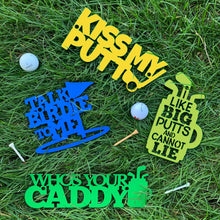 Load image into Gallery viewer, Spunky Fluff Proudly handmade in South Dakota, USA Kiss My Putt
