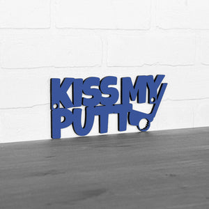 Spunky Fluff Proudly handmade in South Dakota, USA Small / Cobalt Blue Kiss My Putt