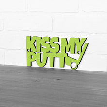 Load image into Gallery viewer, Spunky Fluff Proudly handmade in South Dakota, USA Small / Pear Green Kiss My Putt
