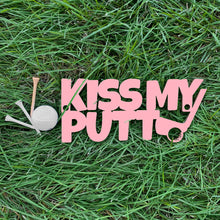 Load image into Gallery viewer, Spunky Fluff Proudly handmade in South Dakota, USA Small / Pink Kiss My Putt
