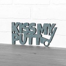 Load image into Gallery viewer, Spunky Fluff Proudly handmade in South Dakota, USA Small / Weathered Denim Kiss My Putt
