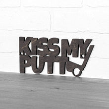 Load image into Gallery viewer, Spunky Fluff Proudly handmade in South Dakota, USA Small / Weathered Ebony Kiss My Putt
