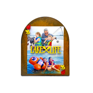 Spunky Fluff Lake Life Magnet