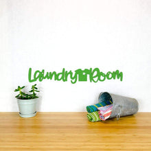 Load image into Gallery viewer, Spunky Fluff Proudly handmade in South Dakota, USA Medium / Grass Green Laundry Room
