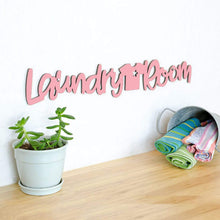 Load image into Gallery viewer, Spunky Fluff Proudly handmade in South Dakota, USA Medium / Pink Laundry Room
