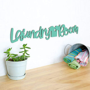 Spunky Fluff Proudly handmade in South Dakota, USA Medium / Turquoise Laundry Room