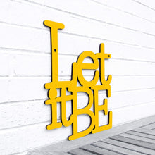 Load image into Gallery viewer, Spunky Fluff Proudly handmade in South Dakota, USA Medium / Yellow Let it Be
