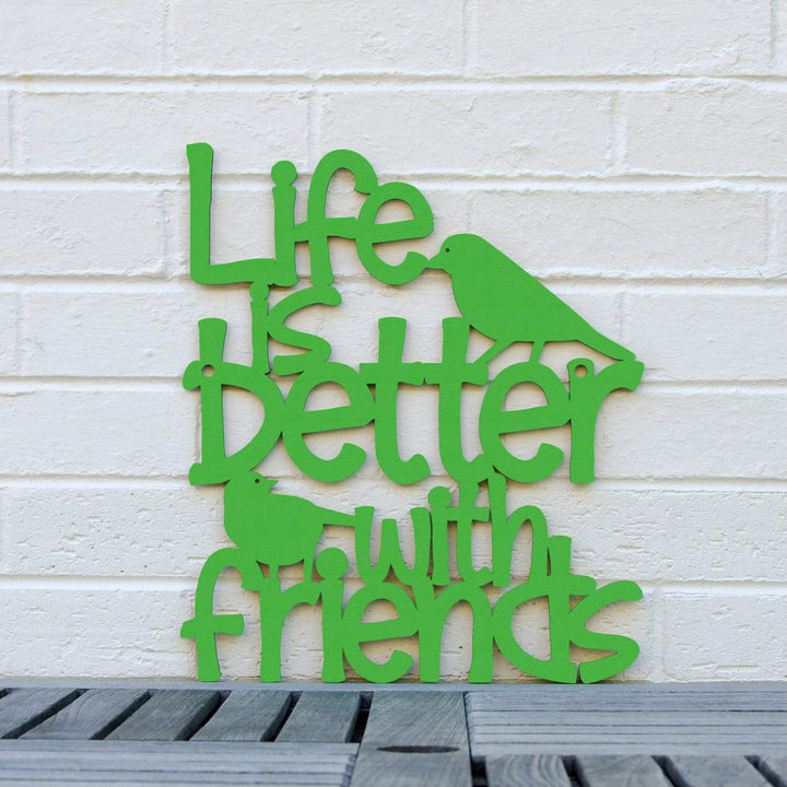 Spunky Fluff Proudly handmade in South Dakota, USA Medium / Grass Green Life is Better With Friends