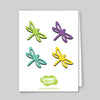 Spunky Fluff Proudly handmade in South Dakota, USA Limited Edition Dragonfly Mini Magnets