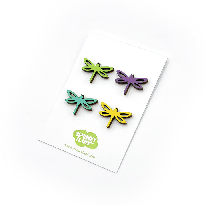 Spunky Fluff Proudly handmade in South Dakota, USA Limited Edition Dragonfly Mini Magnets