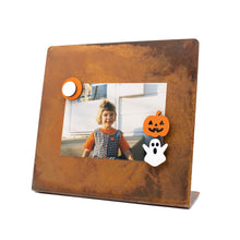 Load image into Gallery viewer, Spunky Fluff Proudly handmade in South Dakota, USA Limited Edition Ghost and Jack-O-Lantern Magnets, Small
