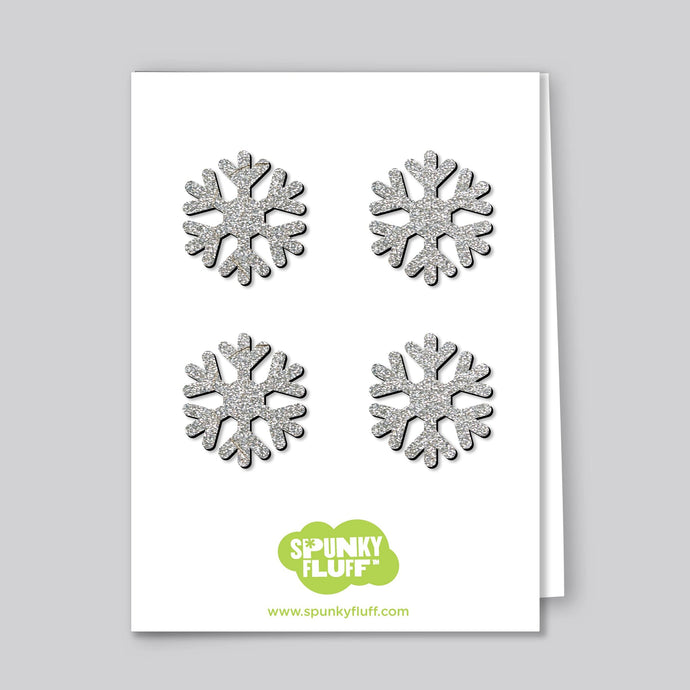 Spunky Fluff Proudly handmade in South Dakota, USA Limited Edition Snowflake Magnets, Mini