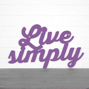 Spunky Fluff Proudly handmade in South Dakota, USA Medium / Purple Live Simply