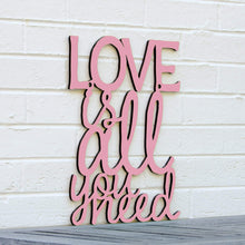 Load image into Gallery viewer, Spunky Fluff Proudly handmade in South Dakota, USA Medium / Pink Love is All You Need
