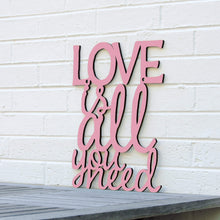 Load image into Gallery viewer, Spunky Fluff Proudly handmade in South Dakota, USA Love is All You Need
