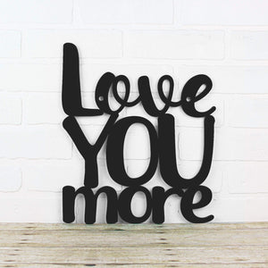 Spunky Fluff Proudly handmade in South Dakota, USA Medium / Black Love You More