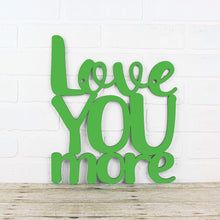 Load image into Gallery viewer, Spunky Fluff Proudly handmade in South Dakota, USA Medium / Grass Green Love You More
