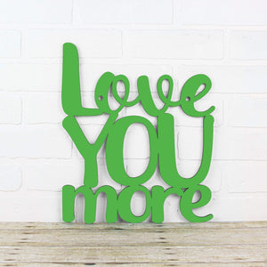 Spunky Fluff Proudly handmade in South Dakota, USA Medium / Grass Green Love You More