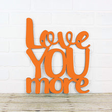 Load image into Gallery viewer, Spunky Fluff Proudly handmade in South Dakota, USA Medium / Orange Love You More
