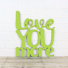 Load image into Gallery viewer, Spunky Fluff Proudly handmade in South Dakota, USA Medium / Pear Green Love You More
