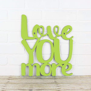 Spunky Fluff Proudly handmade in South Dakota, USA Medium / Pear Green Love You More