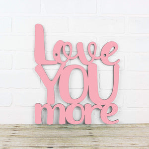 Spunky Fluff Proudly handmade in South Dakota, USA Medium / Pink Love You More