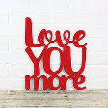 Load image into Gallery viewer, Spunky Fluff Proudly handmade in South Dakota, USA Medium / Red Love You More
