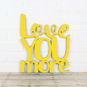 Spunky Fluff Proudly handmade in South Dakota, USA Medium / Yellow Love You More