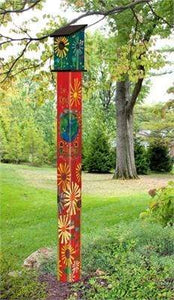 Studio M Proudly Handmade in Missouri, USA "Magic of Kindness" - 6' Birdhouse Pole
