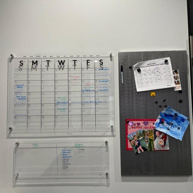 Prairie Dance Proudly Handmade in South Dakota, USA Magnetic Memo Board, Large