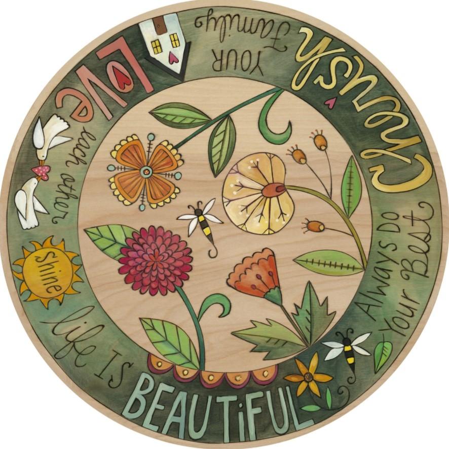 Sticks Proudly Handmade in Iowa, USA Mod About You Lazy Susan