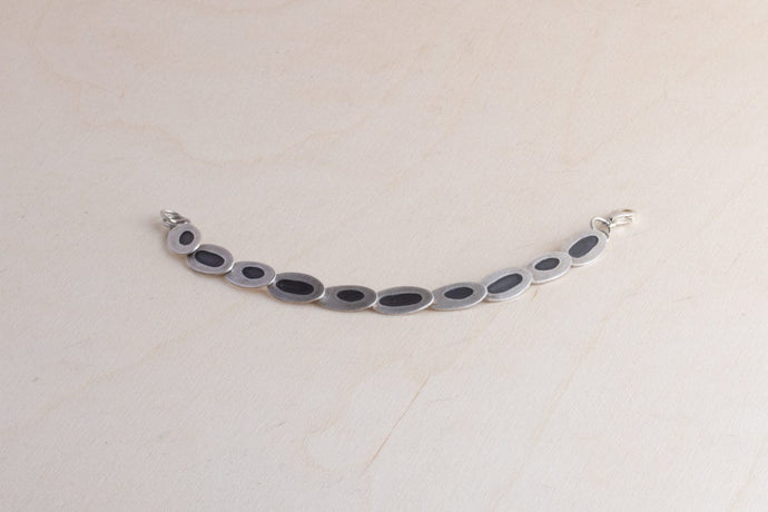 KimyaJoyas Jewelry Modern Contemporary Sterling Silver Link Bracelet