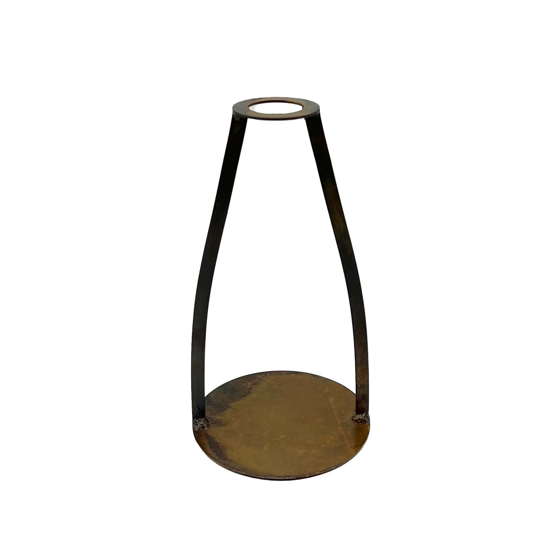 Prairie Dance Proudly Handmade in South Dakota, USA Modern Steel Vase - Tall