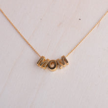 Load image into Gallery viewer, Larissa Loden Gold Mom - Necklace
