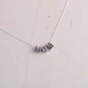 Larissa Loden Sterling Silver Mom - Necklace