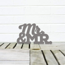 Load image into Gallery viewer, Spunky Fluff Proudly handmade in South Dakota, USA Small / Charcoal Gray Mr. &amp; Mr.
