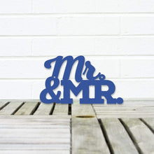 Load image into Gallery viewer, Spunky Fluff Proudly handmade in South Dakota, USA Small / Cobalt Blue Mr. &amp; Mr.
